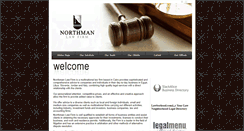 Desktop Screenshot of northmanlaw.com